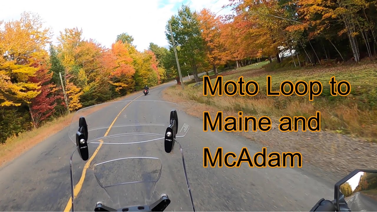 KTM 890 Adventure and Triumph Tiger Explorer | Fall Moto Ride - Loop to Maine and McAdam