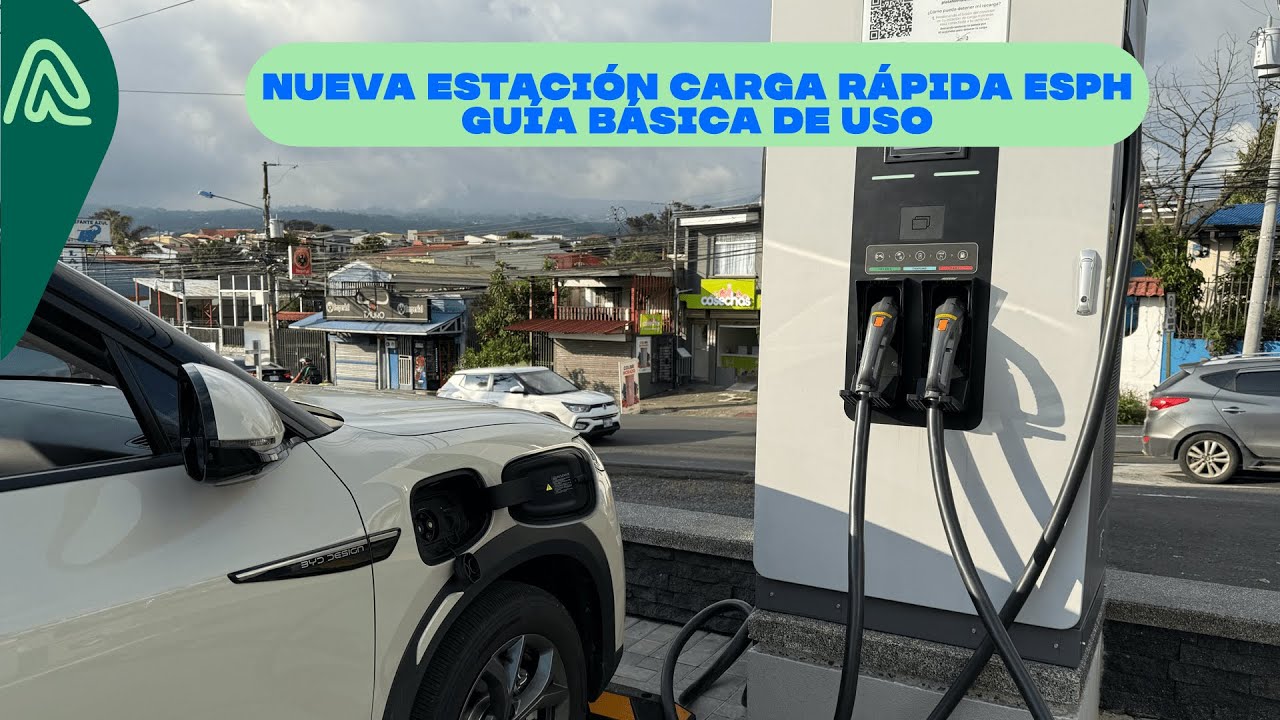 Nueva estación de carga rápida ESPH 120 kW en Barva | Cómo usar Atila de ELCO paso a paso