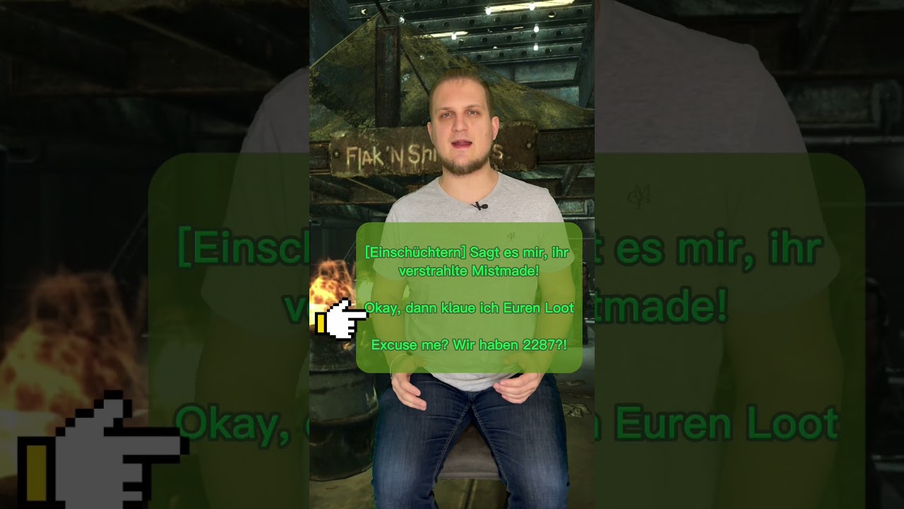When you play Fallout for too long🤯 #shortsmitmarietta #gamercomedy