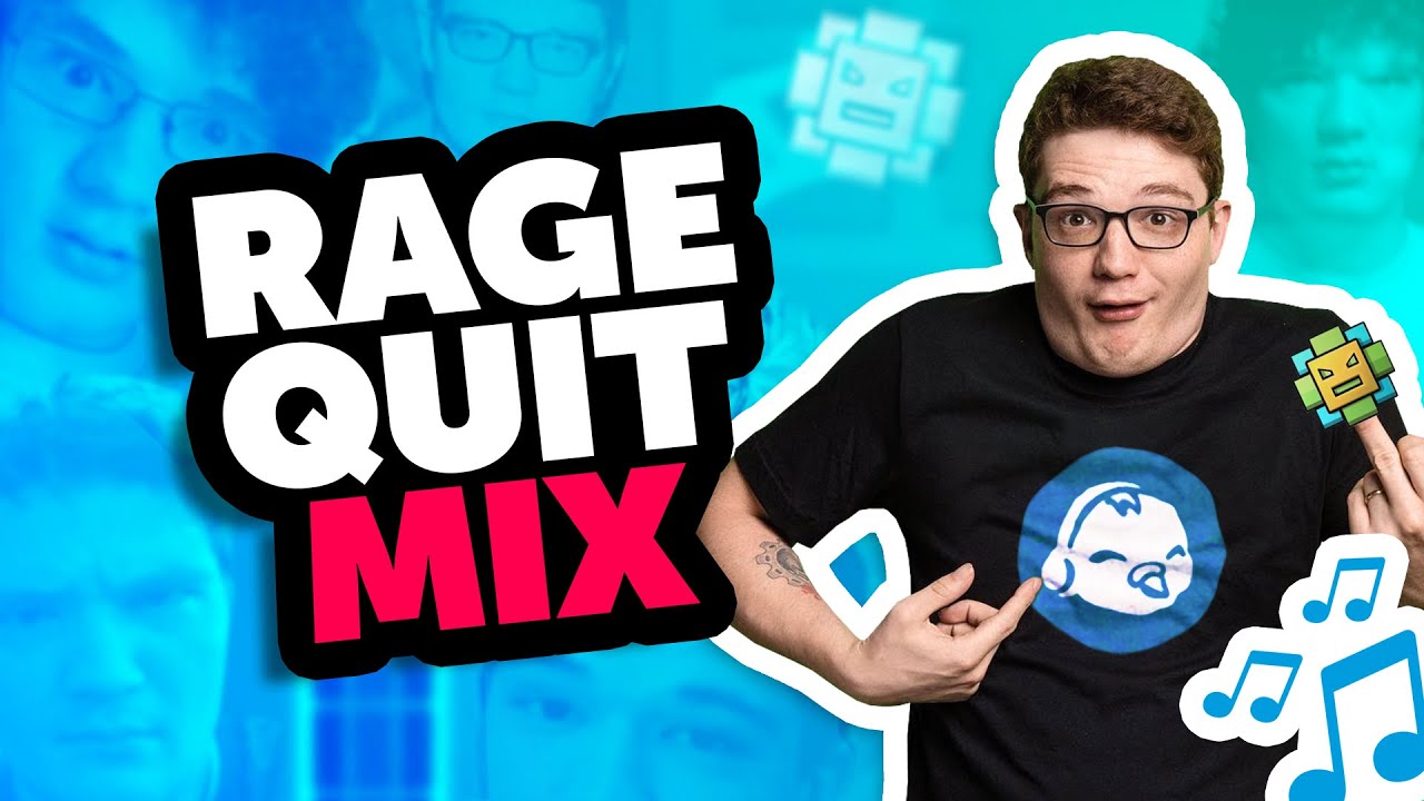 Rooster Teeth Remix - RAGE QUIT MIX - ft. Michael Jones from Achievement Hunter