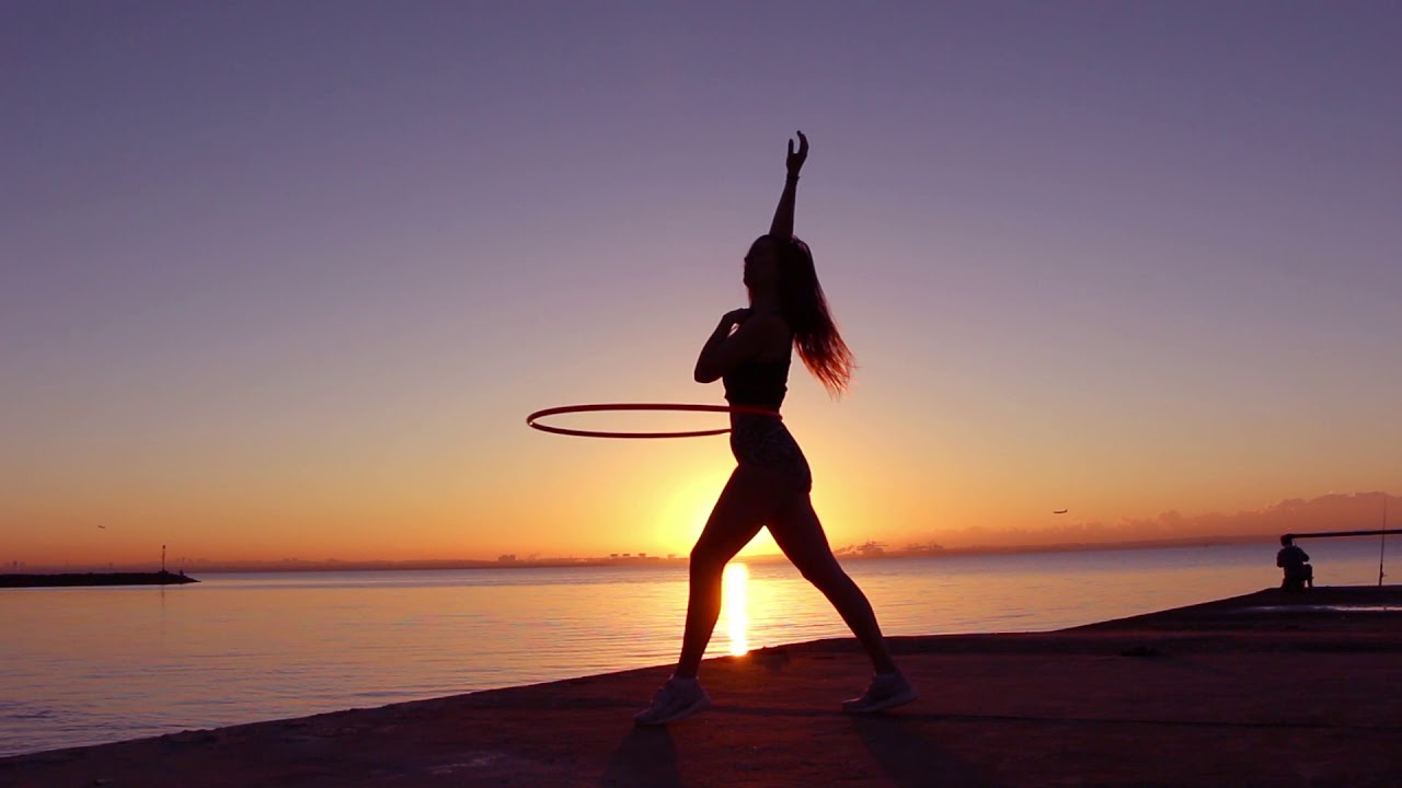 Dancing on My Own Calum Scott | Sunrise Hula Hoop Dance