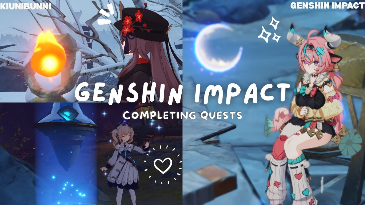 🎧 Chill Genshin Gameplay 🎮 ~{✨ Opening chests & Completing Quests 📃}~