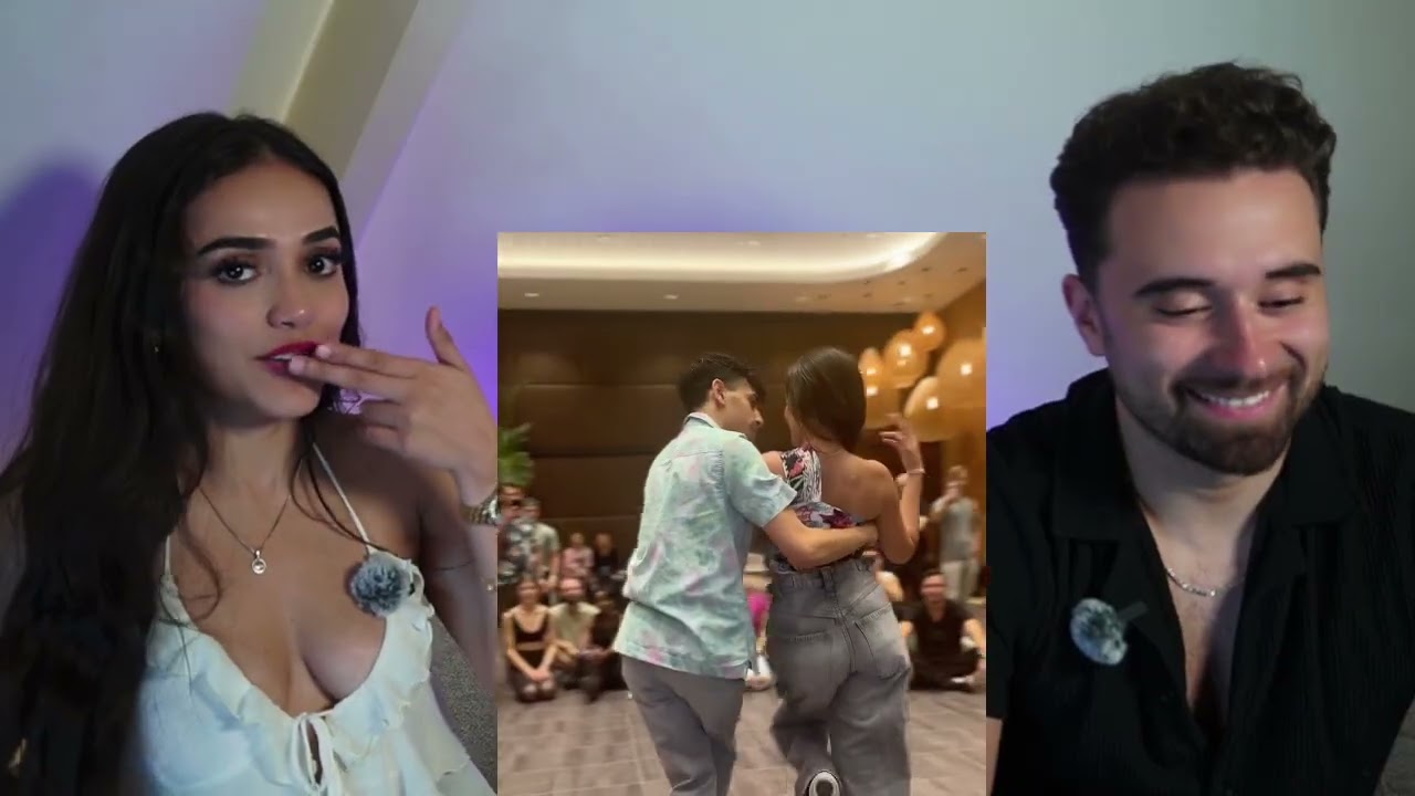 Reacciono CON MI NOVIA a ELLA BAILANDO “EN PRIVADO” 😳🔥 de Xavi y Manuel Turizo