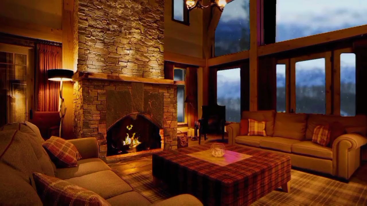 Winter Cozy Room Ambience | Relaxing White Noise for Sleep, Study | ASMR