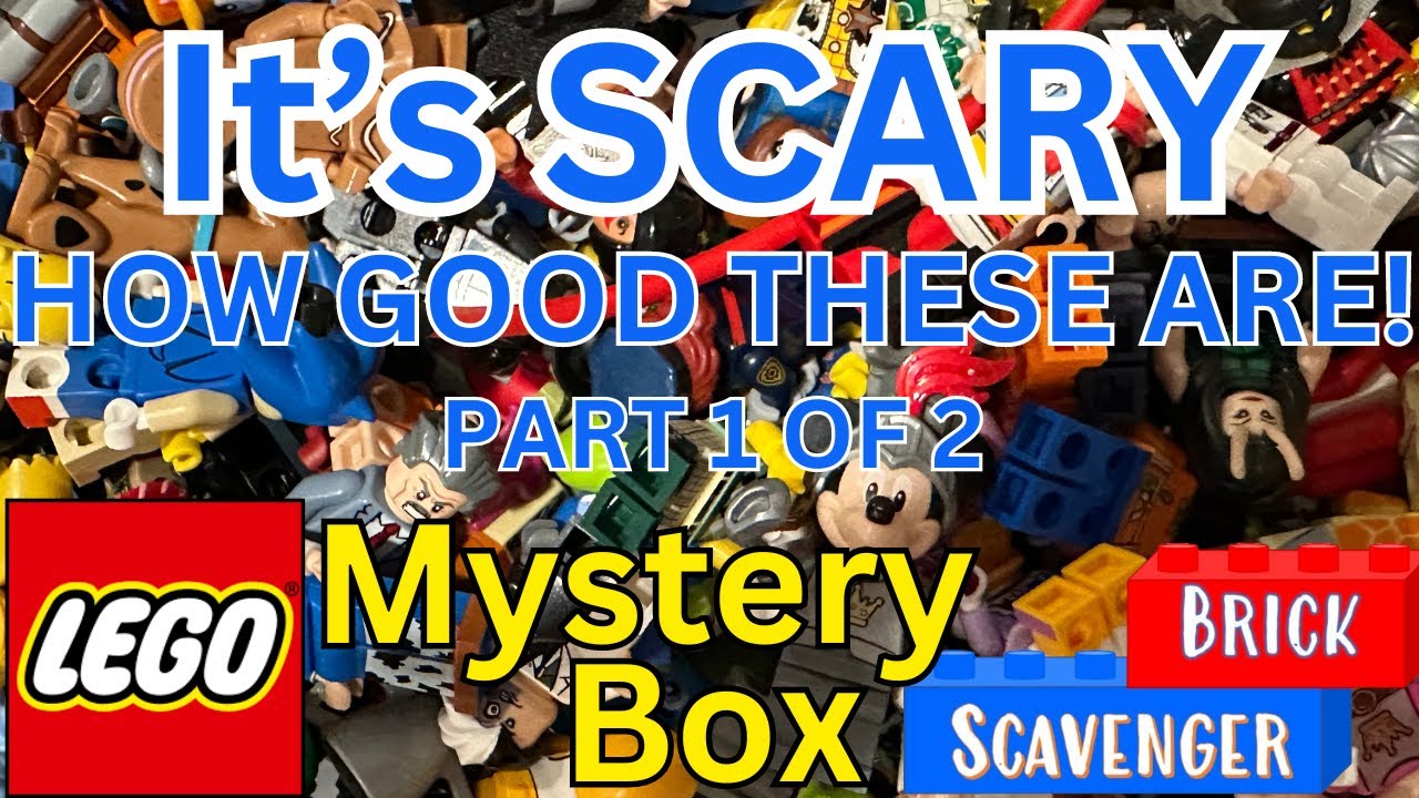 Lego Mystery Box - SCARY good minifigures on Mail Time! Part 1 of 2