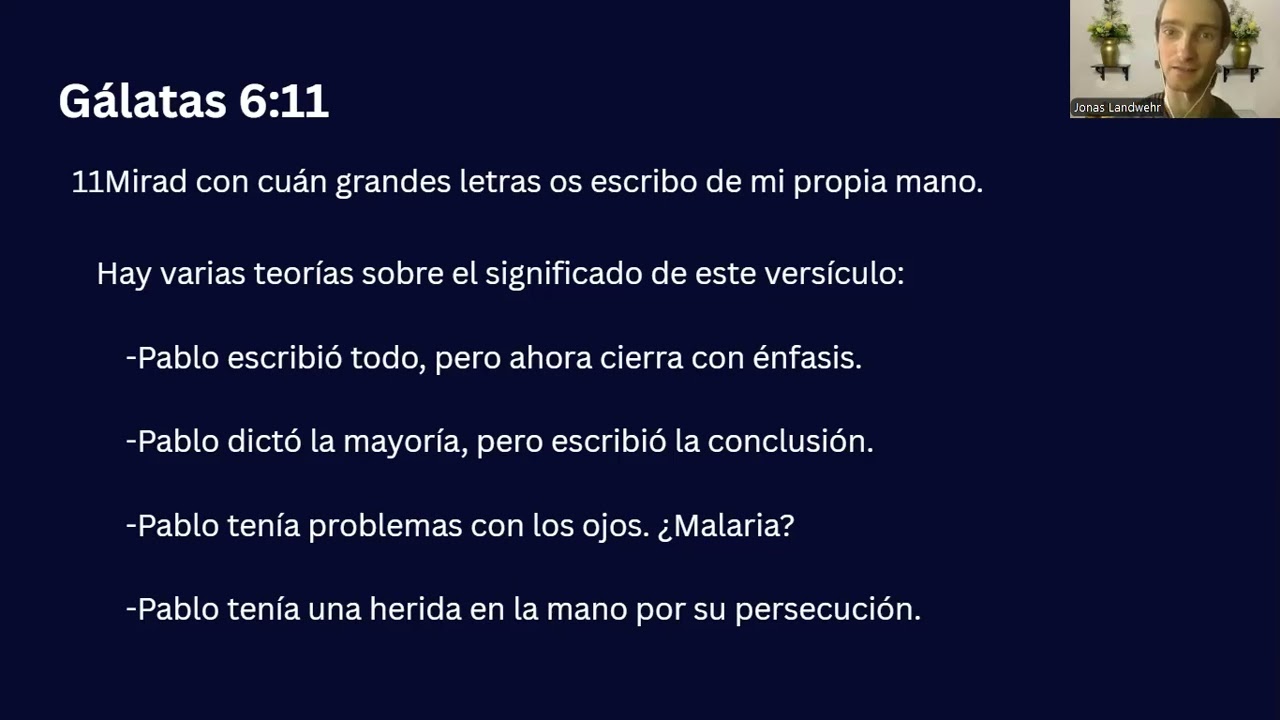 Galatas 6:11-16