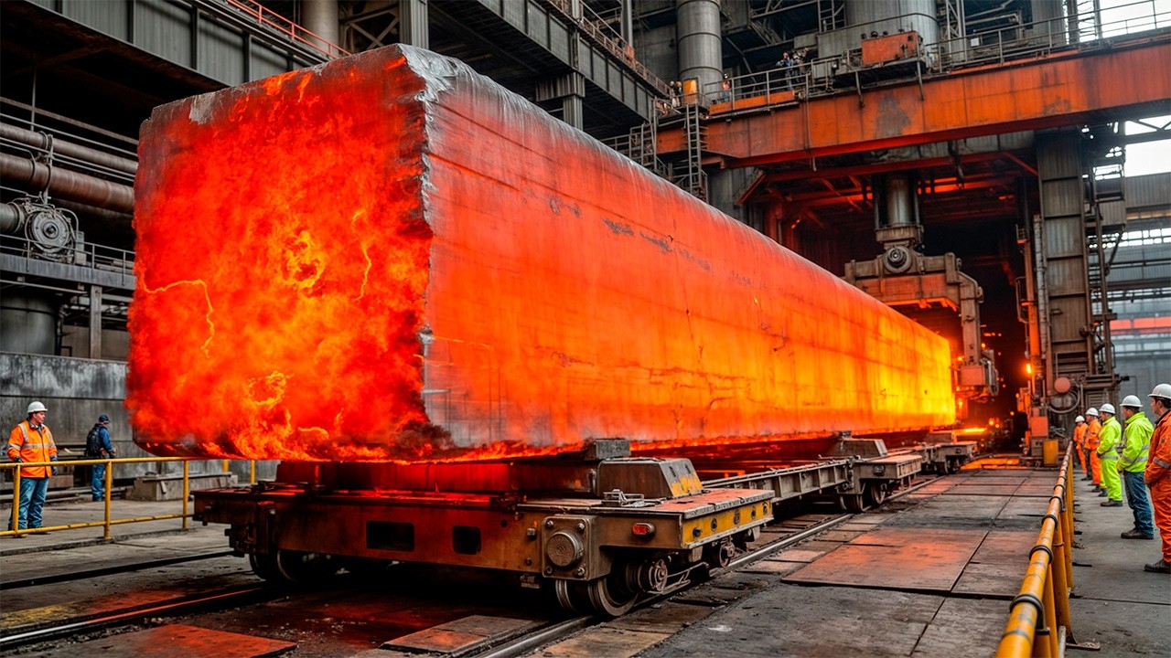 How It's Made: Seamless Nuclear Reactor Vessels from 600-Ton Steel Ingots!