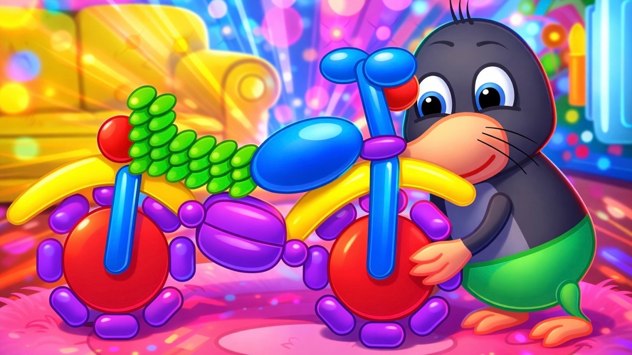 Benny Mole em Português Brasil - PEQUENO INVENTOR Desenho Infantil 4K