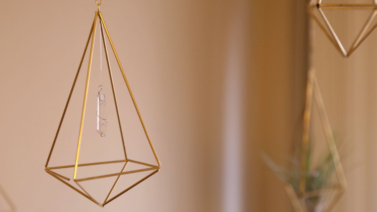Himmeli Geometric Decor ♥ DIY