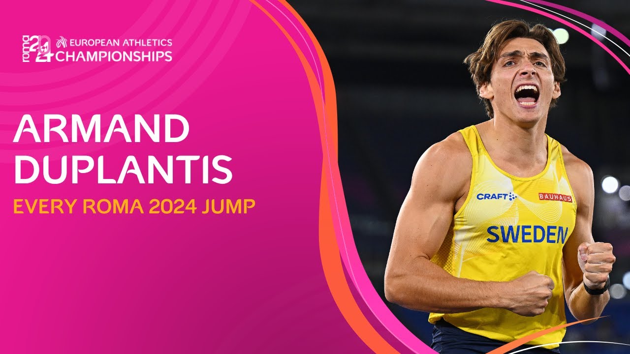Mondo MAGIC! ✨ Armand Duplantis 🇸🇪 | Every Roma 2024 jump