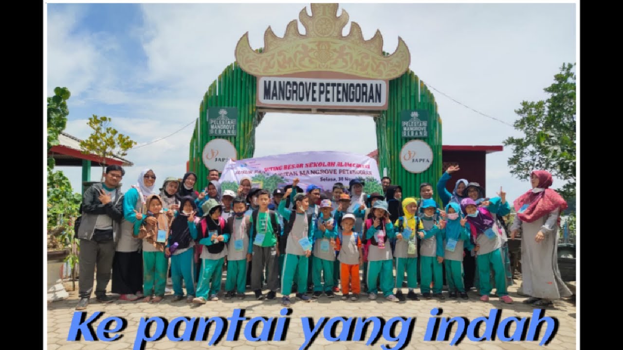 Seruunya... Pergi ke pantai yang indah