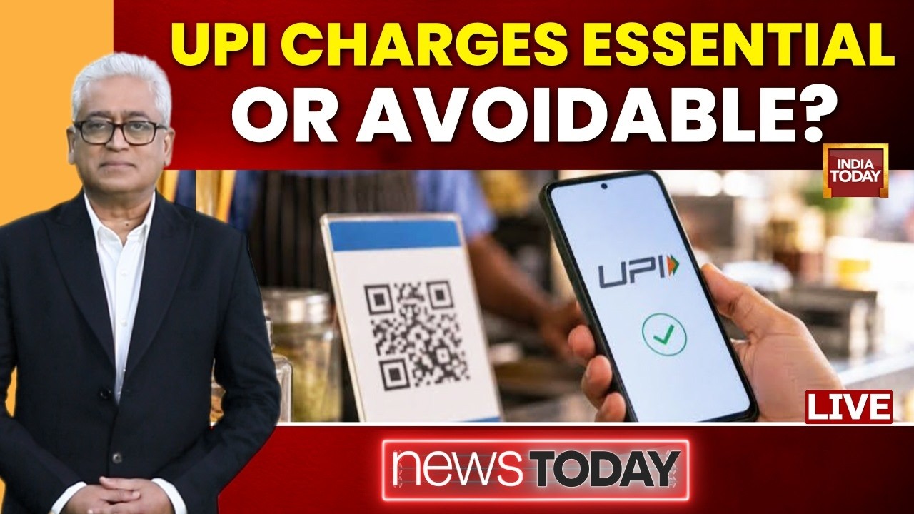Rajdeep Sardesai LIVE: UPI Charges | Essential or Avoidable? | PhonePe CEO Sameer Nigam Exclusive