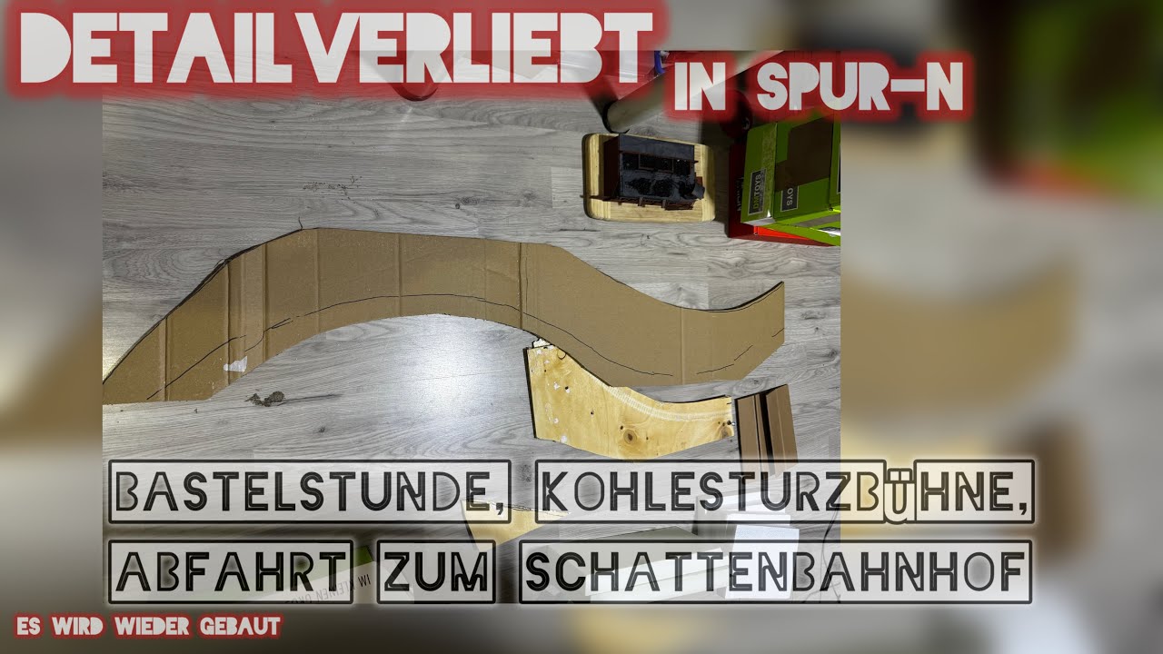 Ich BAUE an!! Der Anbau 😊 der neue Bereich entsteht. Spontane Bastelei an meiner Modellbahnanlage 