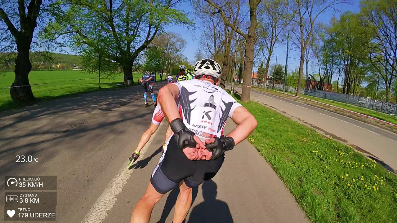 Cracovia maraton na rolkach 2018