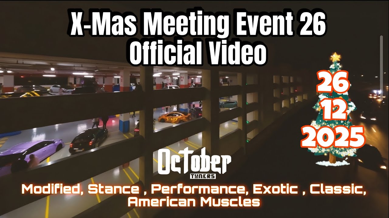 X-Mas Meeting Event | Egypt’s Ultimate Modified Cars & Supercar Automotive Show
