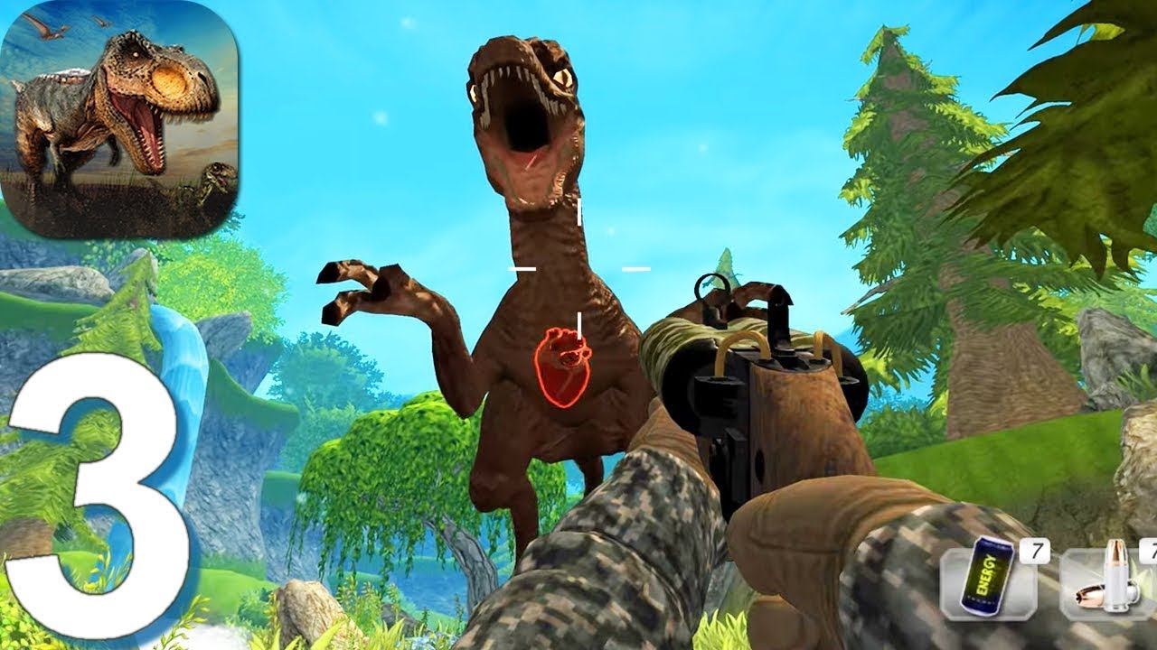 Dino Hunter King - Gameplay Walkthrough Part 3 All Levels 20-30 (Android, iOS Gameplay)