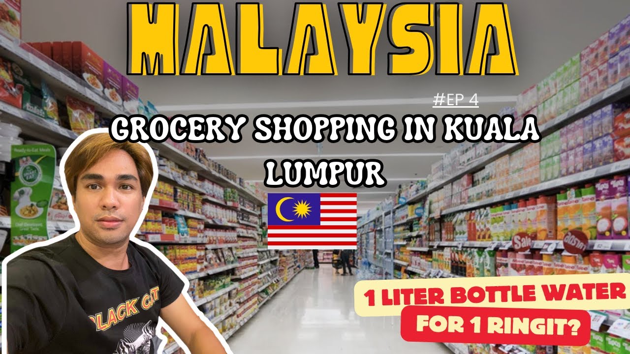 Grocery Shopping in Kuala Lumpur, Malaysia | Super Mura!!! + Dinner and Last Day of Work