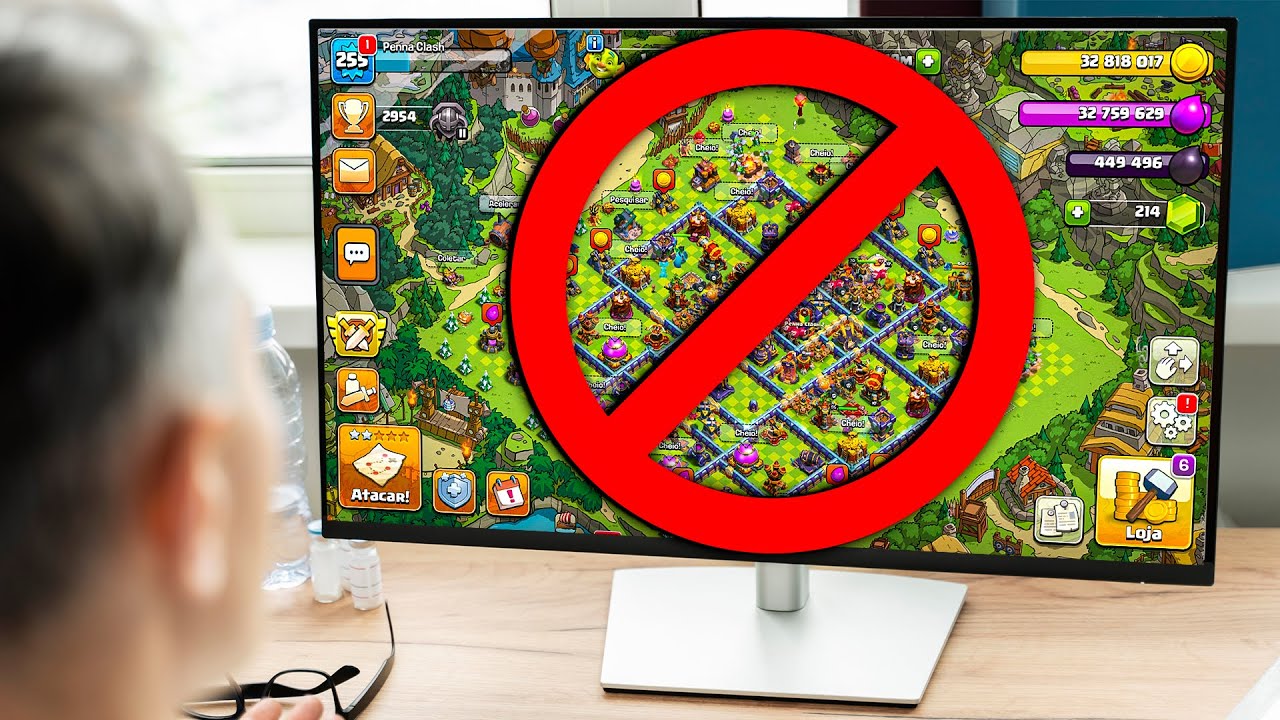 Por isso EU não jogo mais o Clash of Clans no Pc