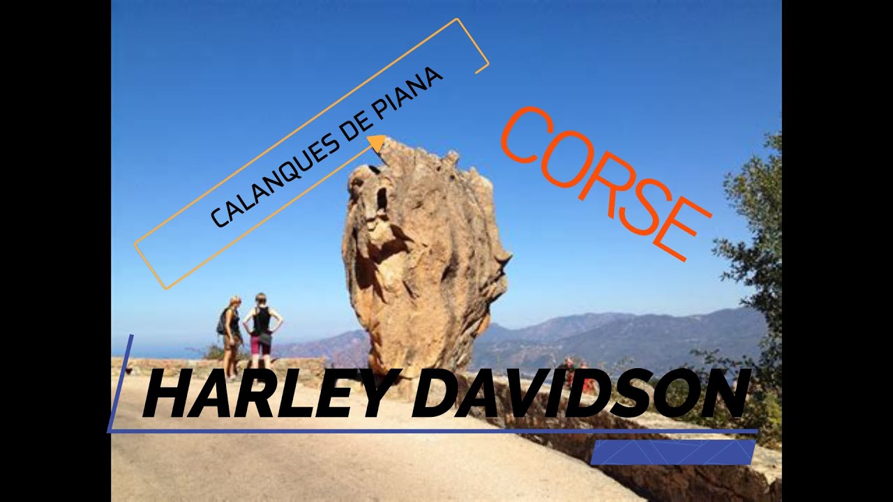 Harley Davidson. PIANA. Corse 2020 RHÔNE VALLEY CHAPTER. Luc Motard