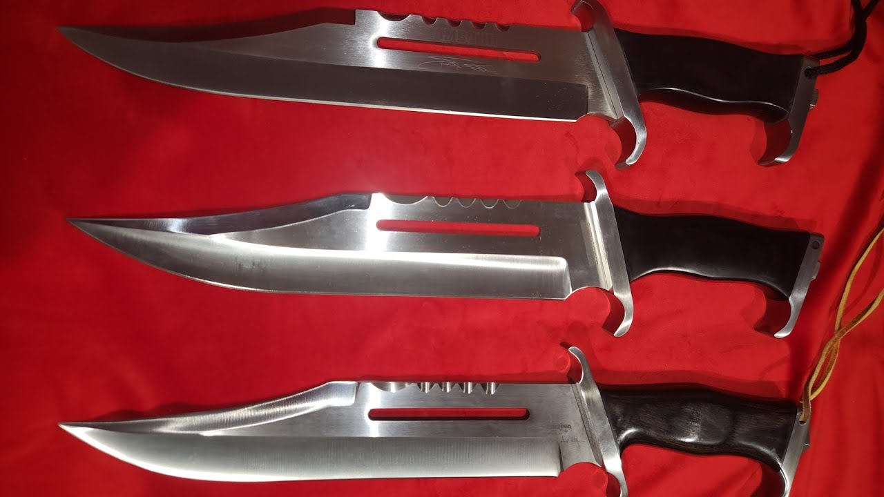 Shout out to Gil and Linda Hibben.   Rambo 3 bowie comparison .