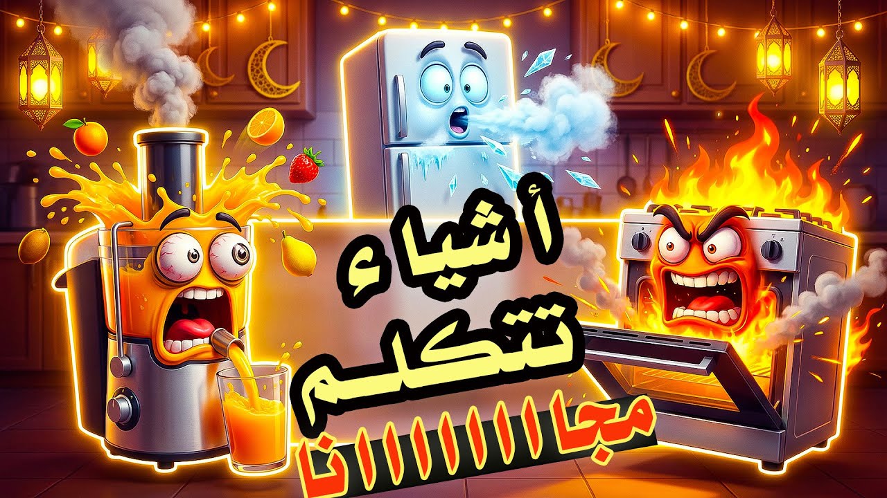 ترند فيديوهات الأشياء المتكلمة بالذكاء الإصطناعي (مجاني)
