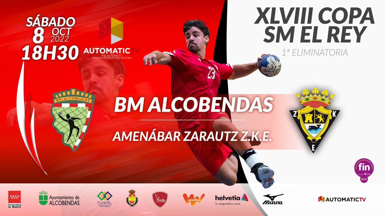 COPA SM EL REY | BM ALCOBENDAS - AMENÁBAR ZARAUTZ Z.K.E.