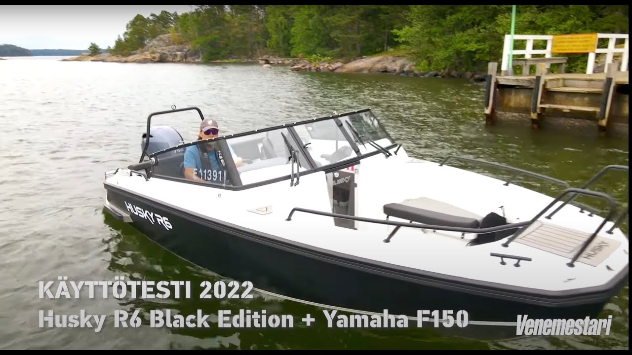 Venemestarin käyttötesti: Husky R6 Black Edition + Yamaha F150