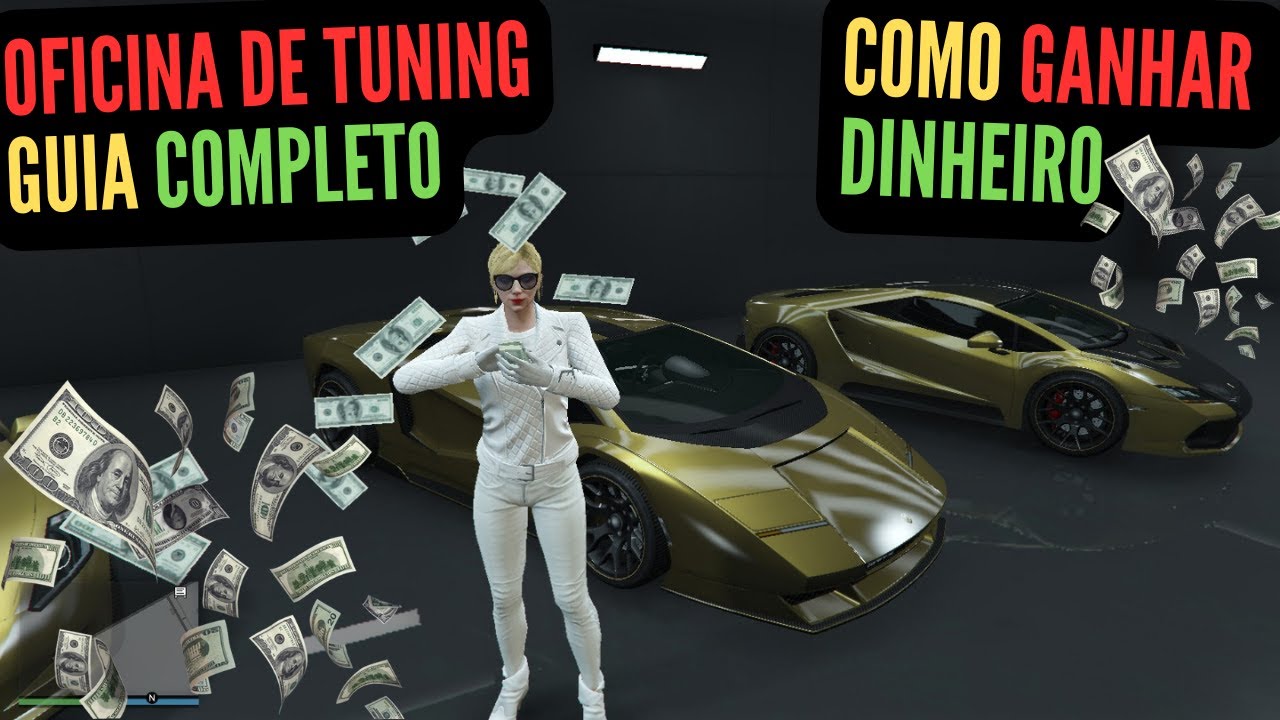 [GTA V]💲Como ganhar dinheiro com a oficina de tuning/Guia completo