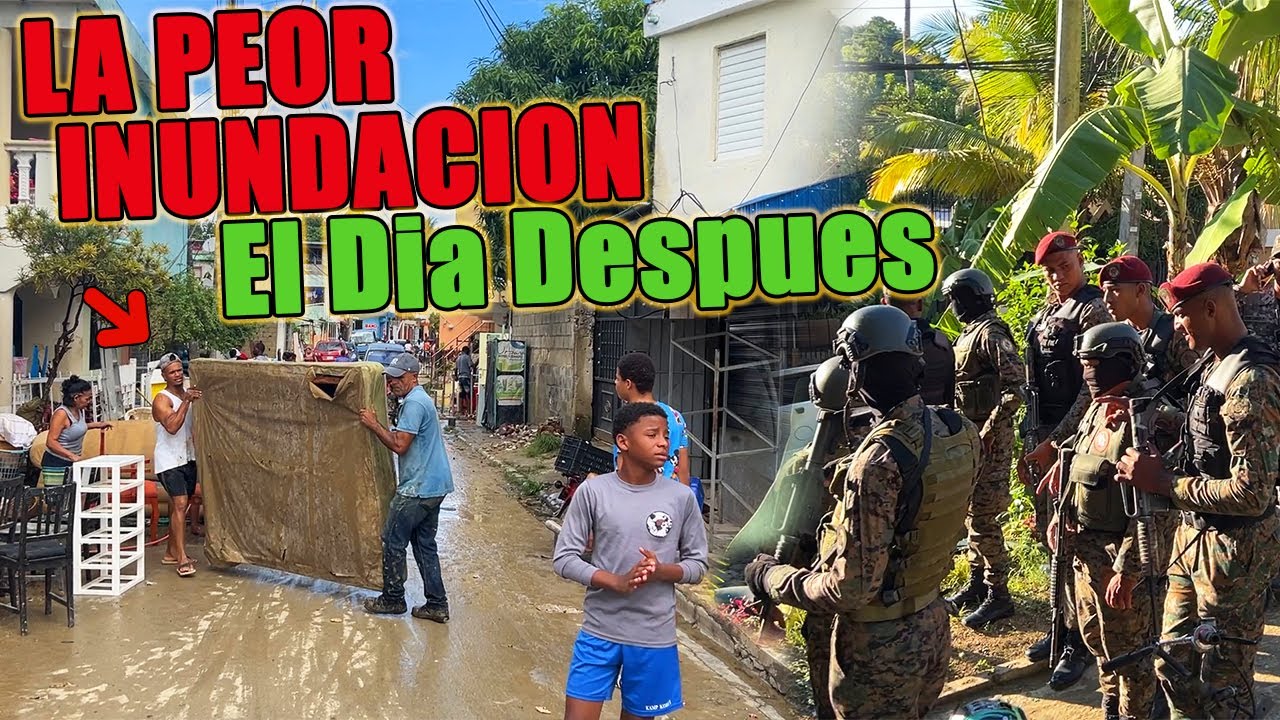 La Peor INUNDACION, El Dia Despues, como quedo todo despues de la lluvia (Murieron Varias Personas)