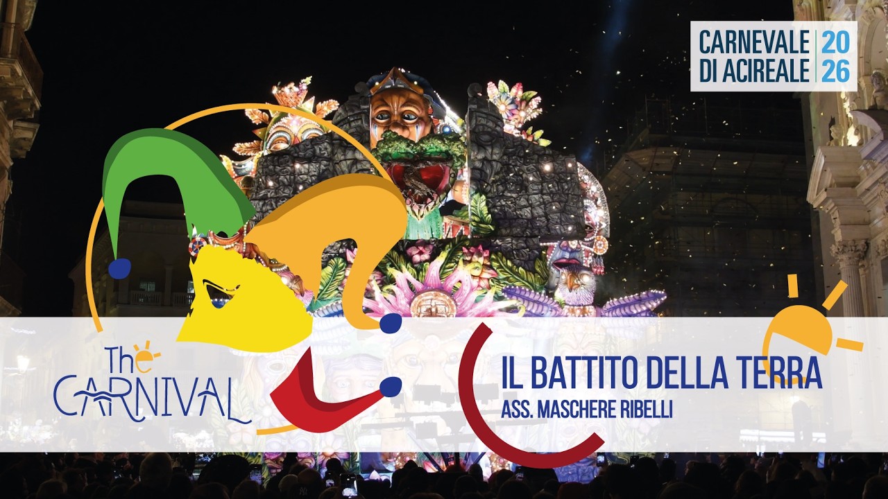 Carnevale Acireale 2026: Ass. Maschere Ribelli - Il Battito Della Terra