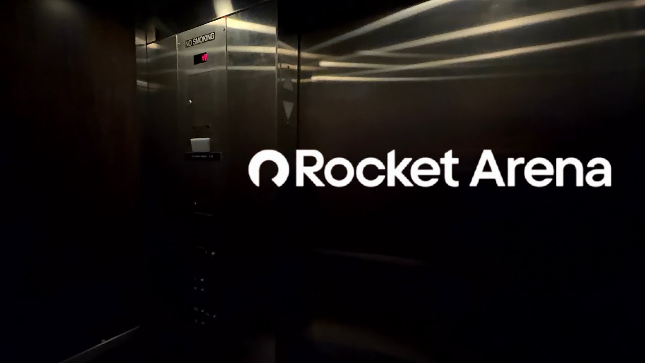 Dark Schindler HT 330A Hydraulic Elevator #1 | Rocket Arena | Cleveland, OH