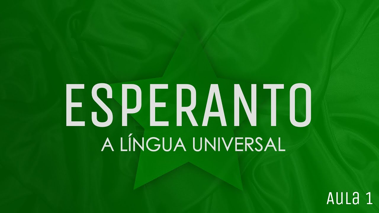 Aula 1 de Esperanto - o alfabeto em Esperanto