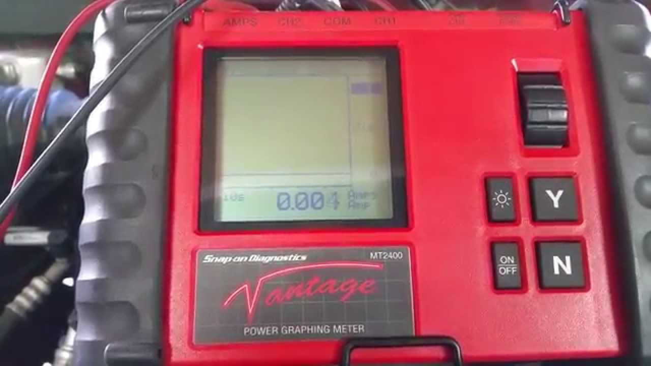 Parasitic drain test