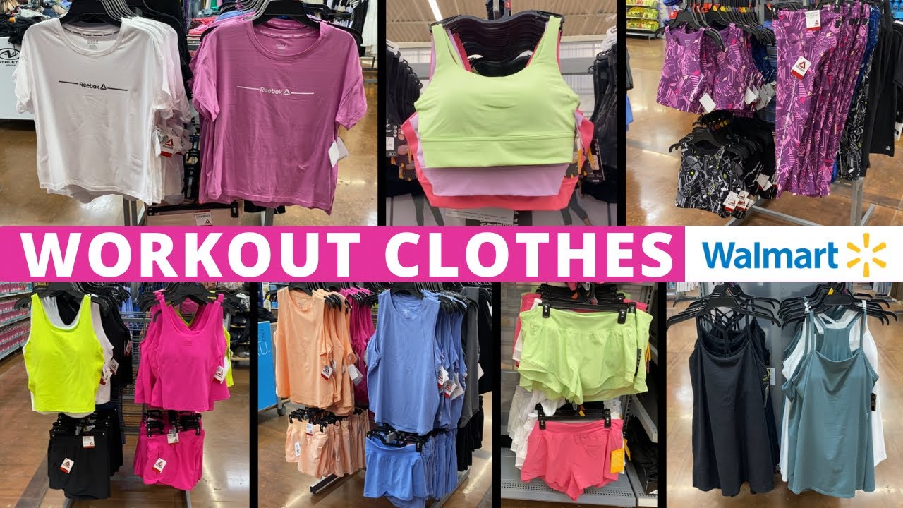 🛼WALMART WOMEN’S WORKOUT CLOTHES‼️WALMART SHOP WITH ME | WALMART WOMEN’S CLOTHES | WALMART FASHION