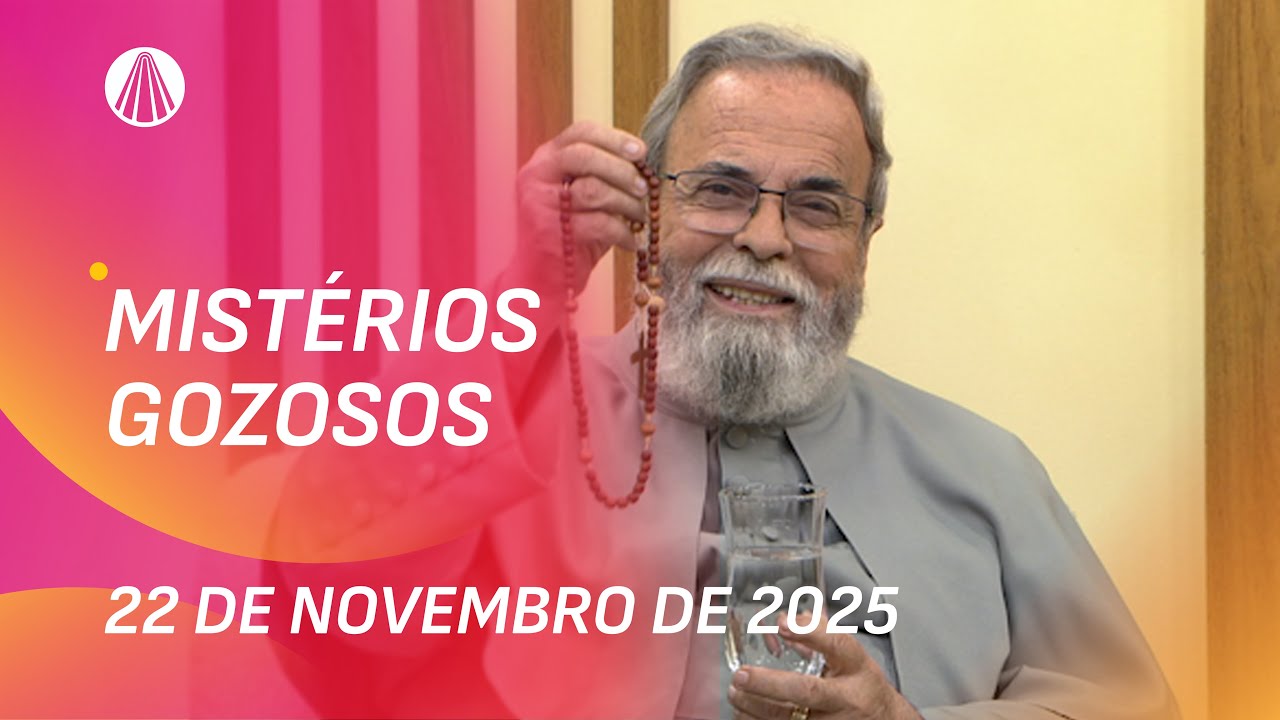 Terço de Aparecida com Pe. Antonio Maria - 22 de novembro 2025 [Mistérios Gozosos]