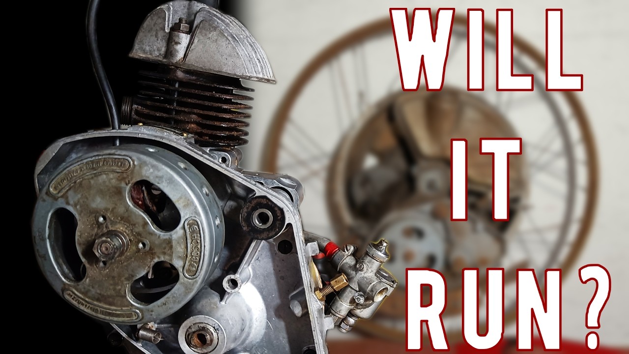 Cyclemaster Rabeneick Taxi | Its Time! Will It Run? In Wheel Engine