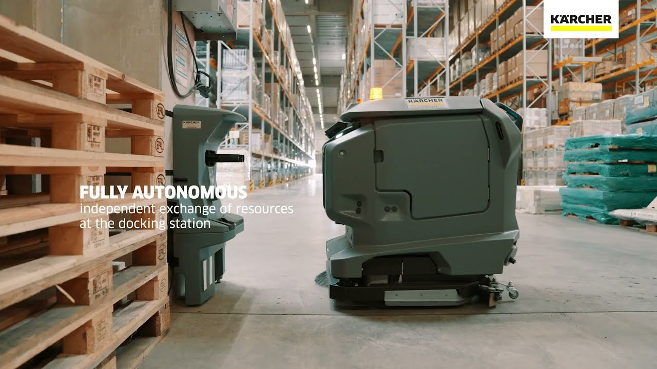 KIRA B 50 Autonomous Scrubber Dryer | Kärcher Professional UK