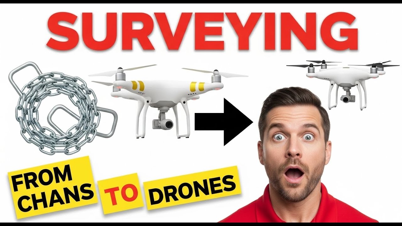 The Evolution of Surveying Technology | From Chains to Drones | Civil Engineering