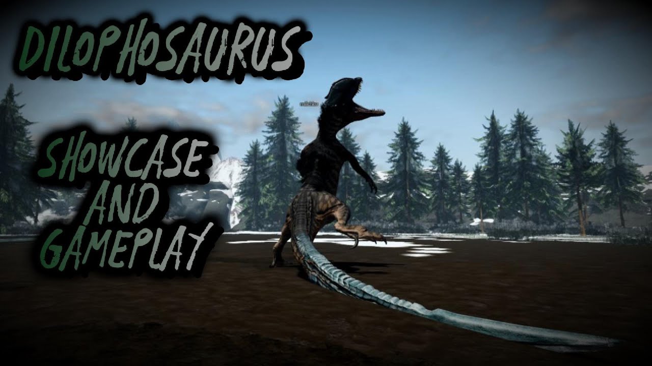 Dilophosaurus showcase and gameplay | Jurassic Battlegrounds