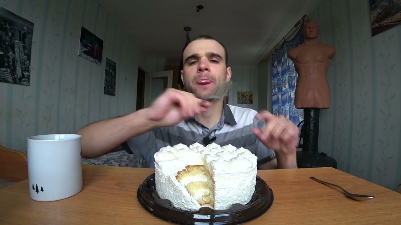 МУКБАНГ АСМР ТОРТ 