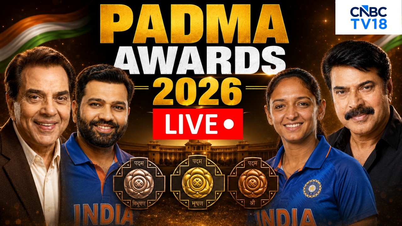 Padma Awards LIVE: Late Dharmendra, Mammootty Honoured Padma Awards By President Murmu | Rohit |N18L