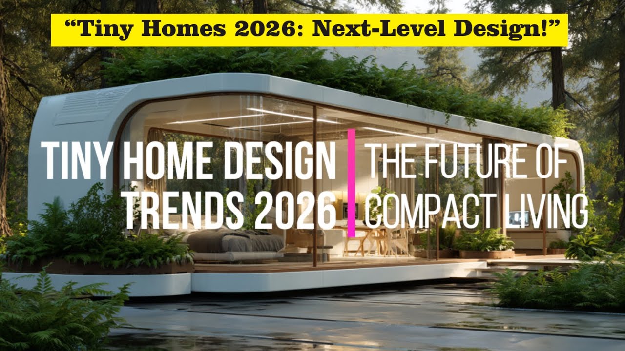 Tiny Home Design Trends 2026  The Future of Compact Living