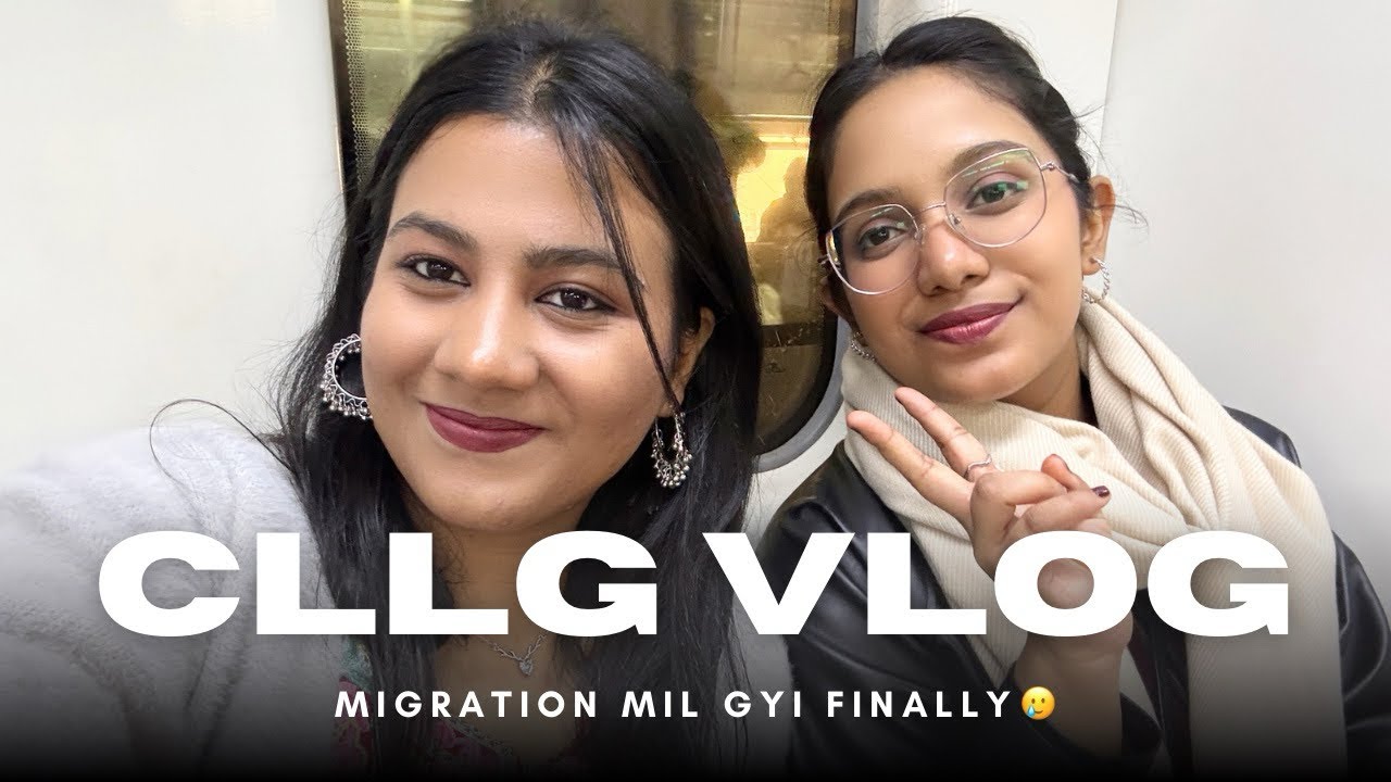 After Months, Back to College! 🎓 | Migration Certificate Mil Gayi 😭| IGDTUW 