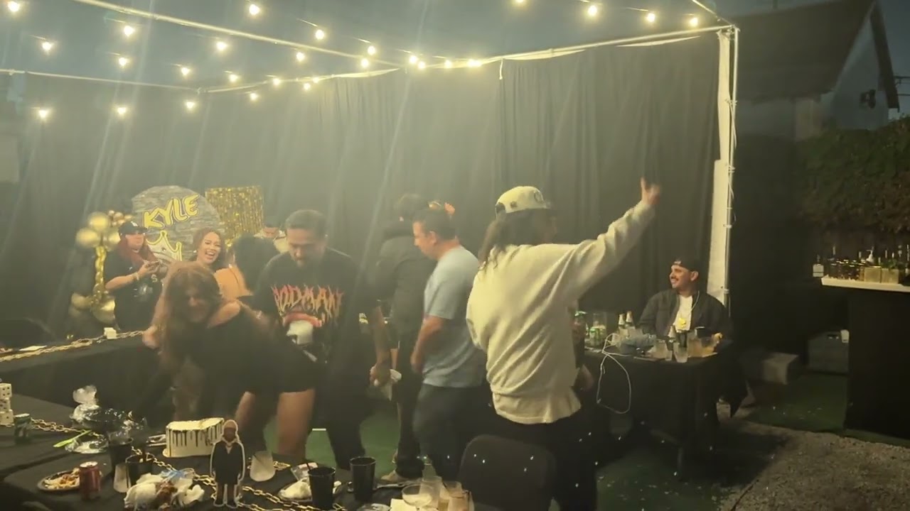 Dj K Fresh House party in South Central LA