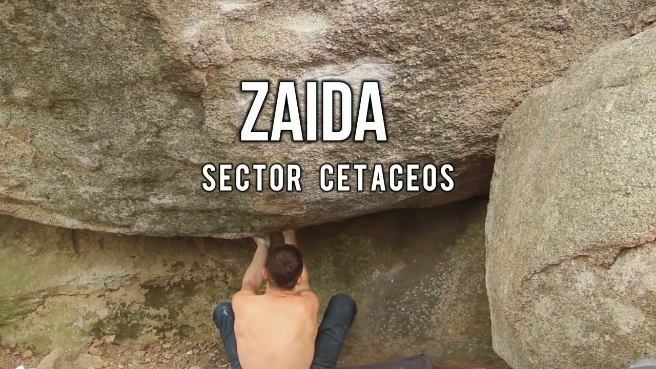 ZAIDA 7A+ / Boulder el Escorial / sector Cetáceos