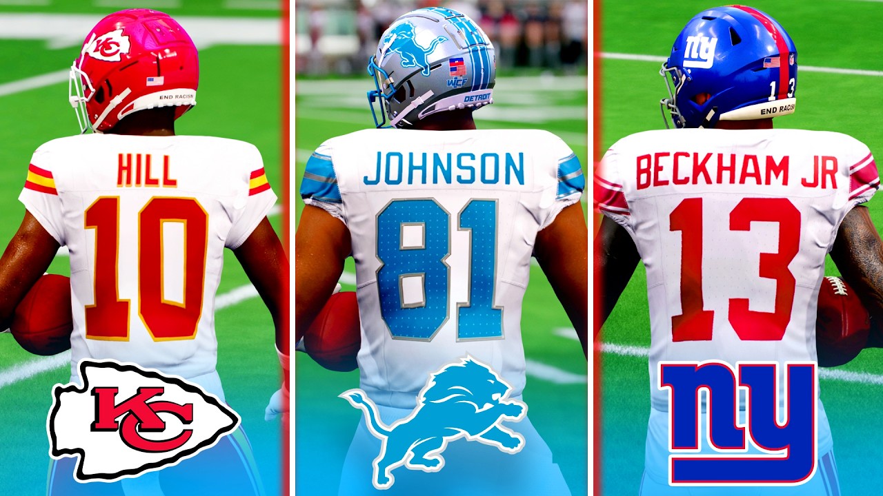 I Gave Every NFL Team their BEST WR in History!