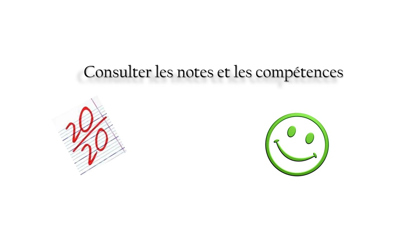 consulter les notes et compétences sur l'ENT