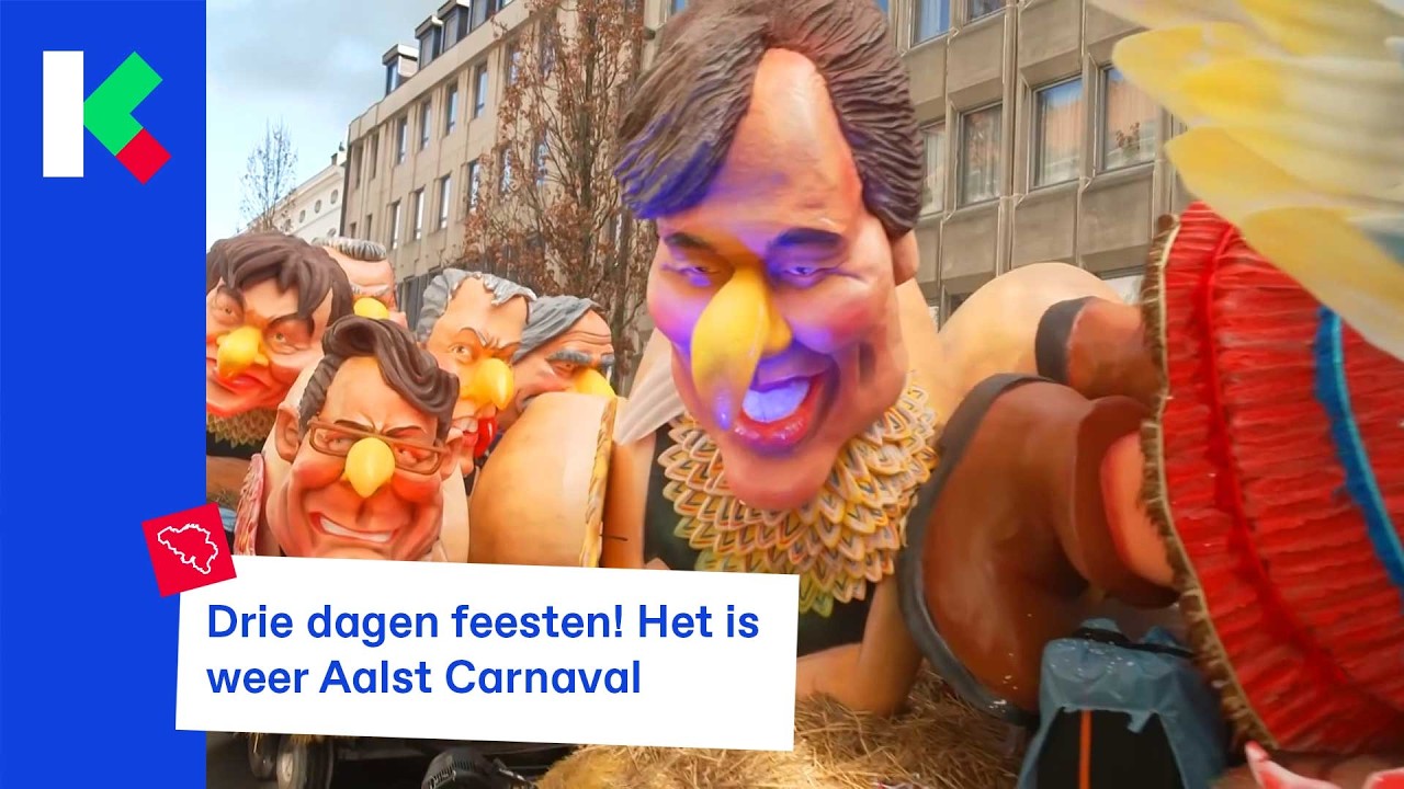 Drie dagen feesten! Het is weer Aalst Carnaval