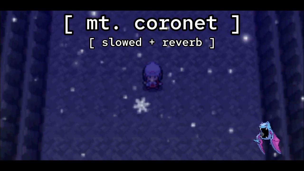 [ mt. coronet ★ slowed + reverb ] // pokémon diamond/pearl/platinum