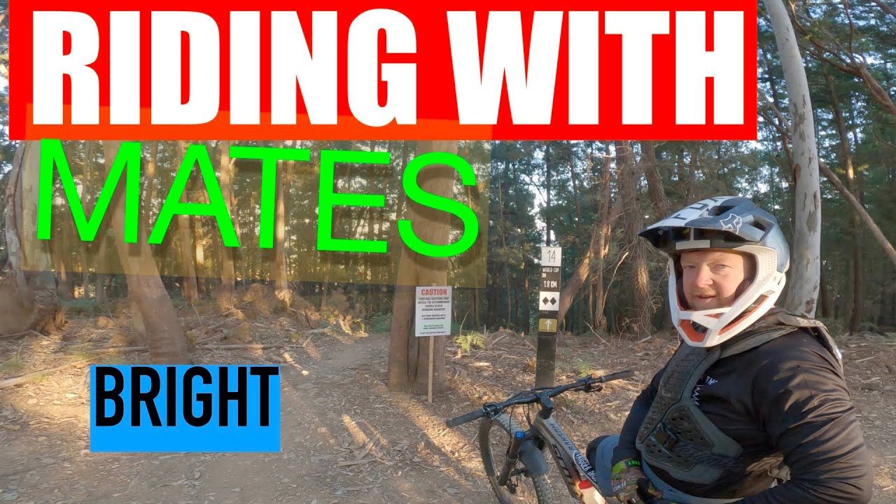 Riding with friends @ Bright
